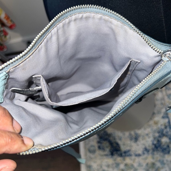 MARC JACOBS Blue Leather Crossbody Bag - Picture 9 of 12